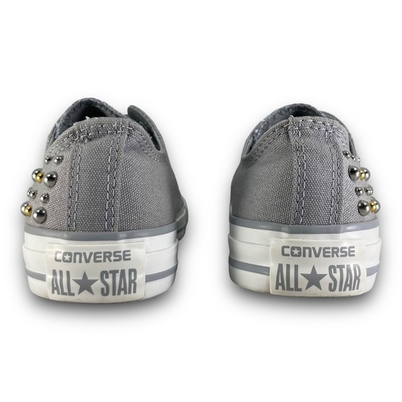 Converse Chuck Taylor All Star OX Lucky Stone Sneaker 544883F Shoes Gray Women 6 - Picture 6 of 9